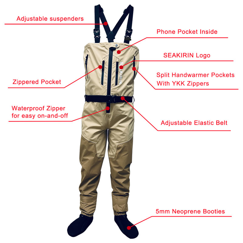 Zip-front Breathable Stout Che - Fishing Waders recensione e prezzo