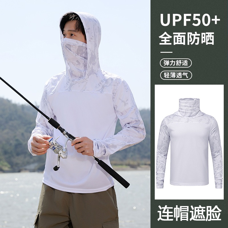 Fishing Shirt Hooded Men Sunsc - Fishing Hoodie recensione e prezzo