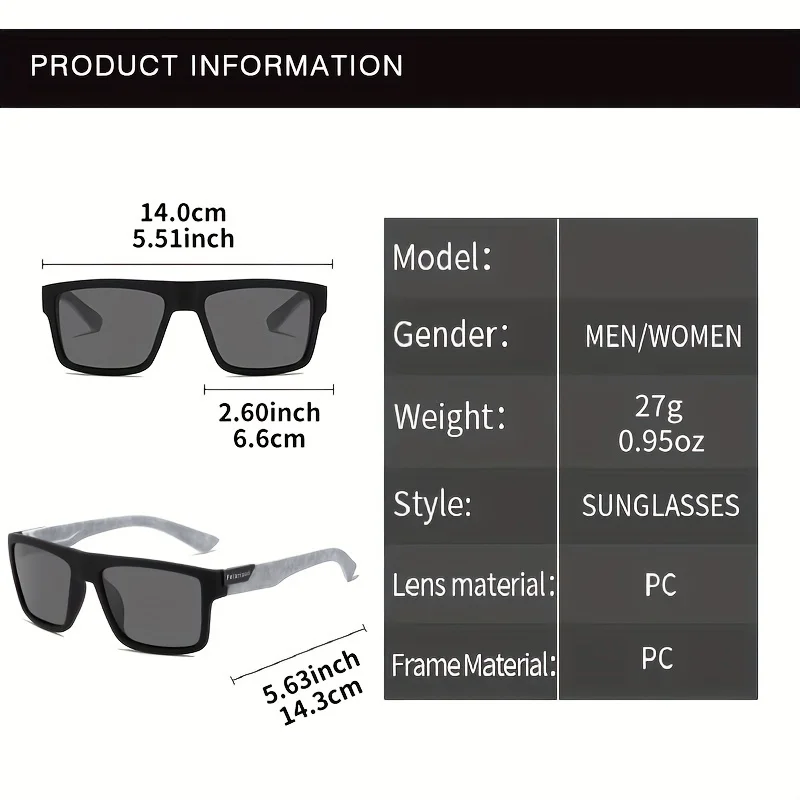 Fashion Vintage Square Polariz - Fishing Sunglasses Polarized recensione e prezzo