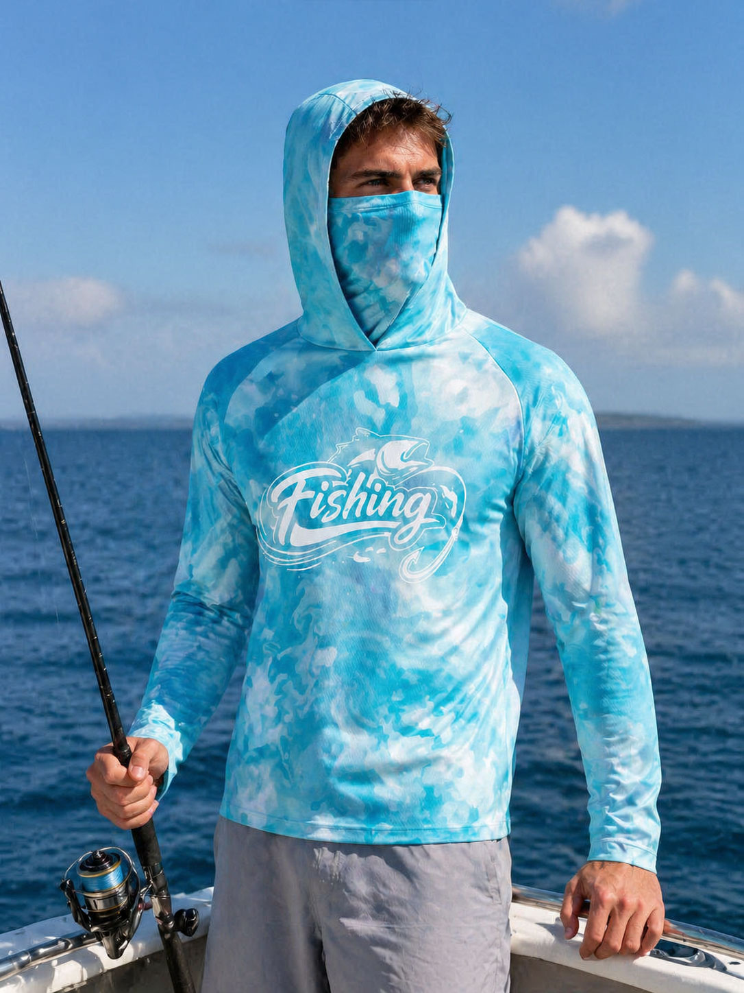 Fishing Shirt Hooded Men Fishi - Fishing Hoodie recensione e prezzo