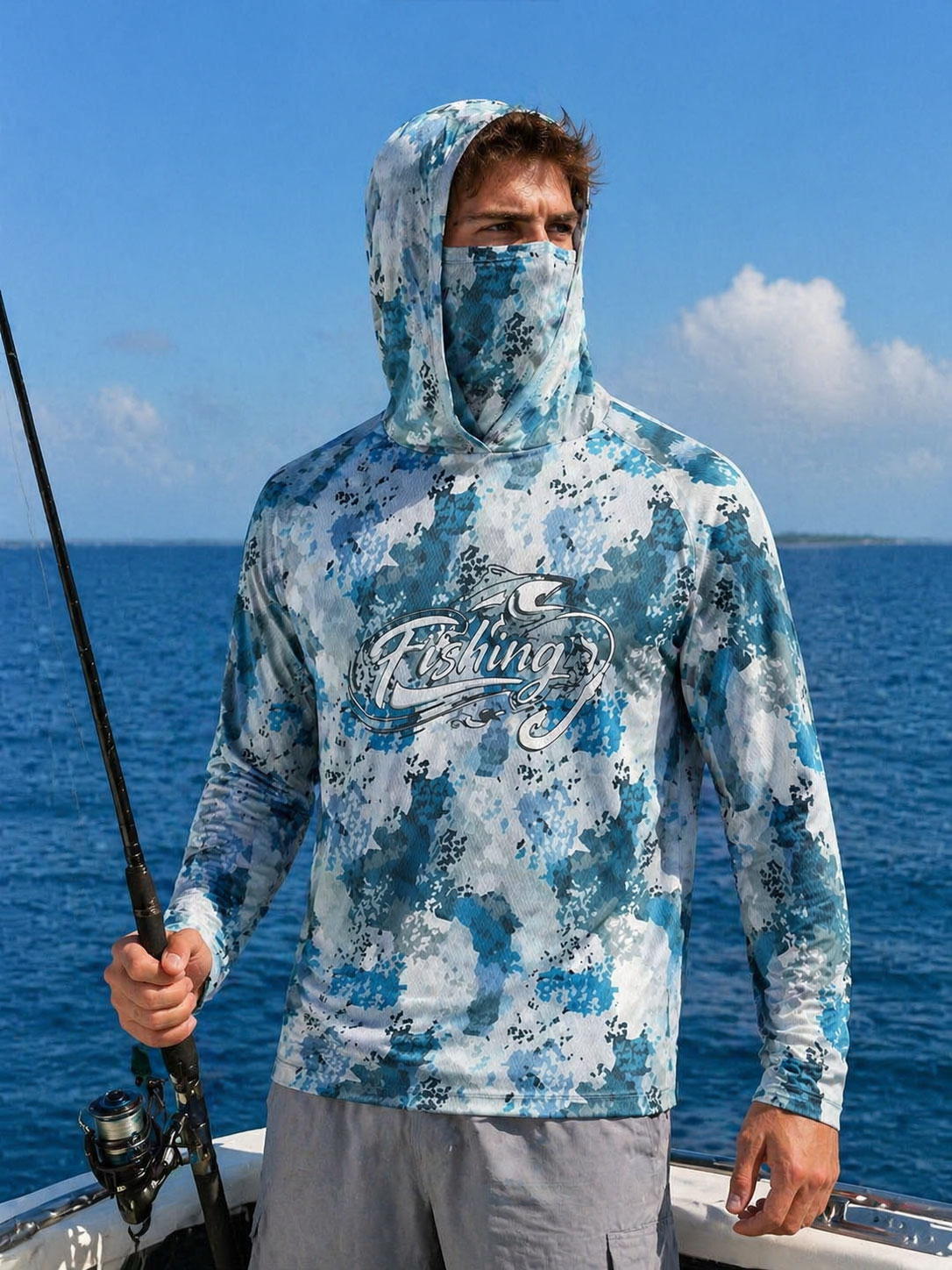 Fishing Shirt Hooded Men Fishi - Fishing Hoodie recensione e prezzo