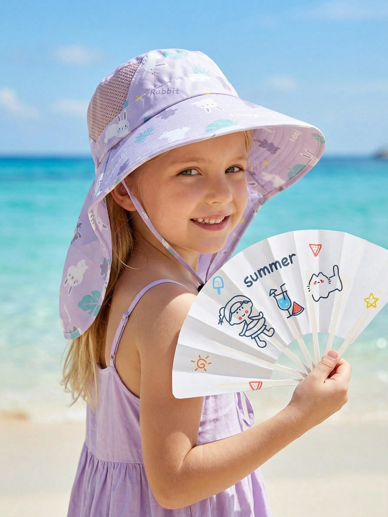 Cartoon Cape Kids Summer Sun F - Fishing Hat recensione e prezzo