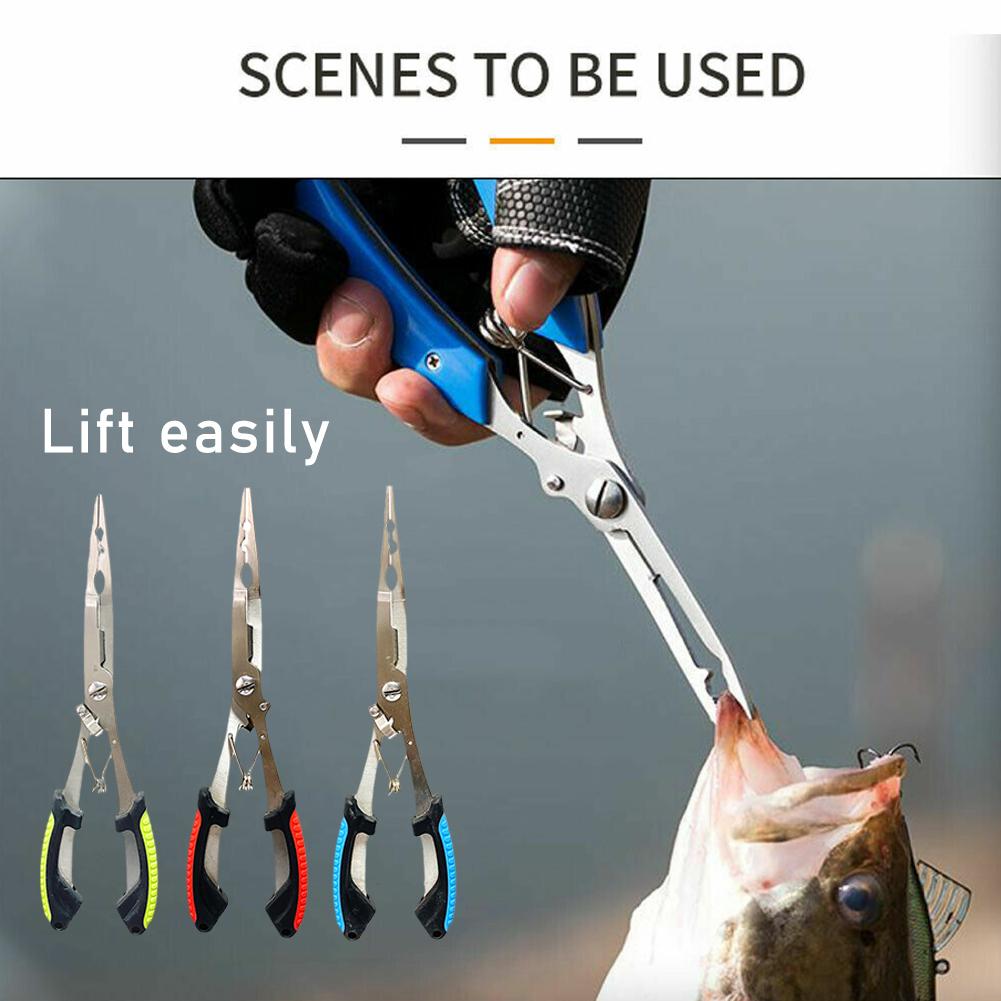 Long Fishing Pliers Scissor Gr - Fishing Belt recensione e prezzo