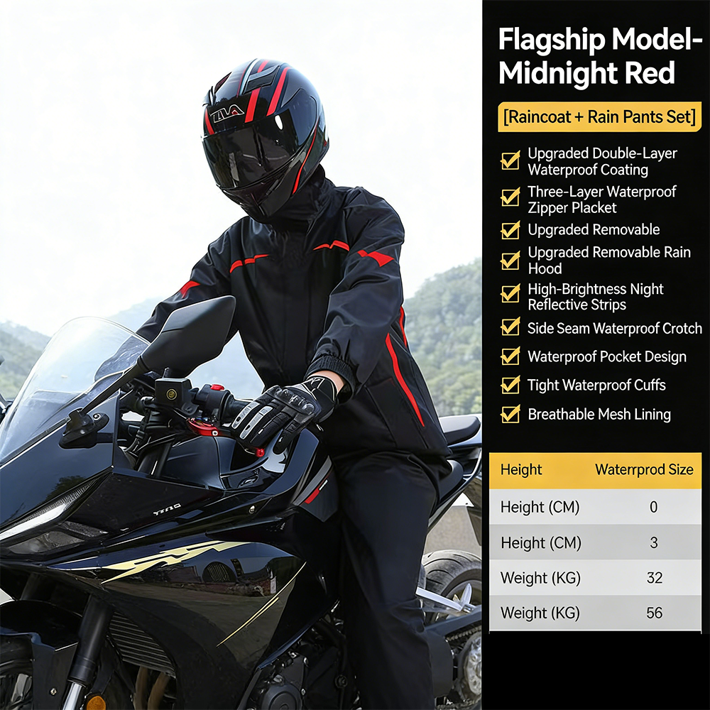 Motorcycle Rain Suit Men Women - Fishing Rain Suit recensione e prezzo
