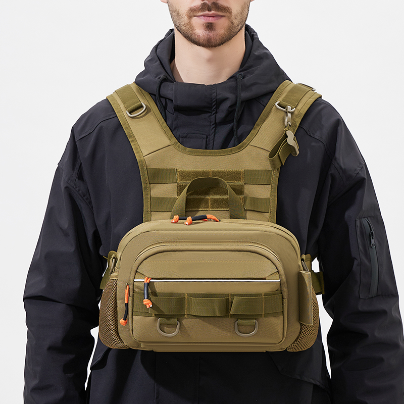 Men Chest Bag Tactical Fishing - Fishing Vest recensione e prezzo