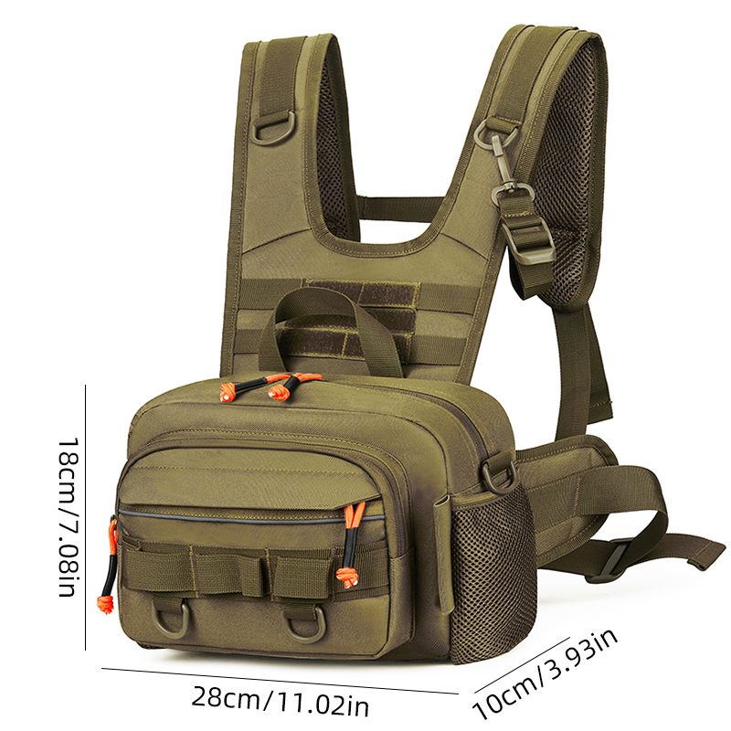Men Chest Bag Tactical Fishing - Fishing Vest recensione e prezzo